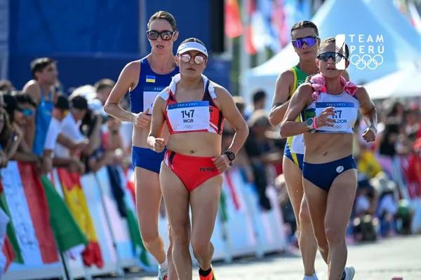 Marcha olímpica: Evelyn Inga conquista diploma en París 2024 y el emotivo final que conmueve al Perú