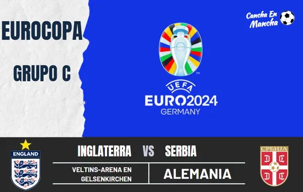 Inglaterra vs. Serbia EN VIVO y EN DIRECTO: Horarios y dónde ver el encuentro por la Eurocopa 2024