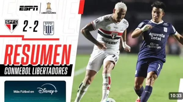 Sao Paulo vs Alianza Lima Copa Libertadores 2025