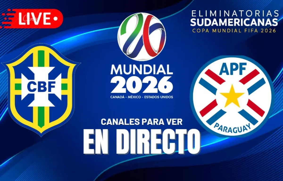 Brasil vs Paraguay Eliminatorias al Mundial 2026