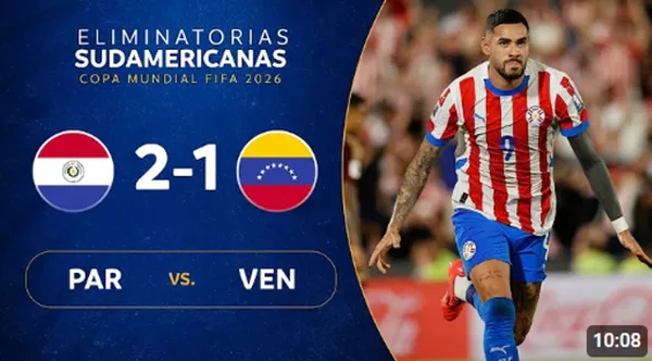 Paraguay vs. Venezuela por eliminatorias 2026