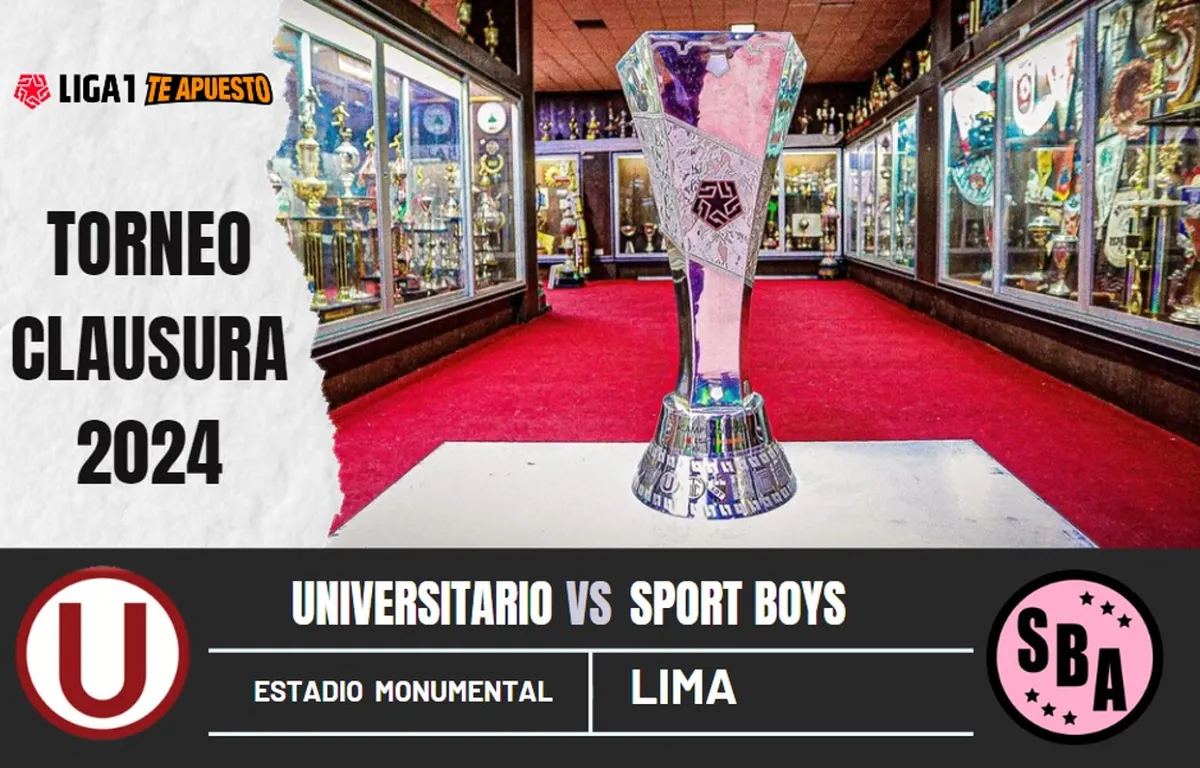 ¿Cuándo y a qué hora juegan Universitario vs. Sport Boys por el Torneo Clausura?