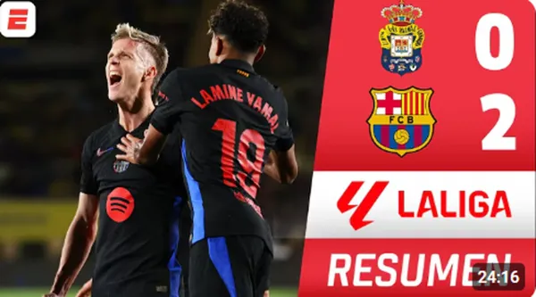 Las Palmas vs Barcelona 2025