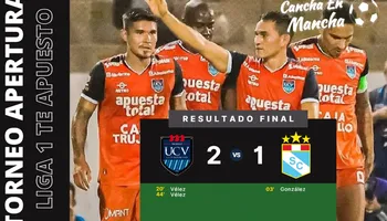 VIDEO RESUMEN: Sporting Cristal cayó en Trujillo ante César Vallejo y perdió la punta del Torneo Apertura