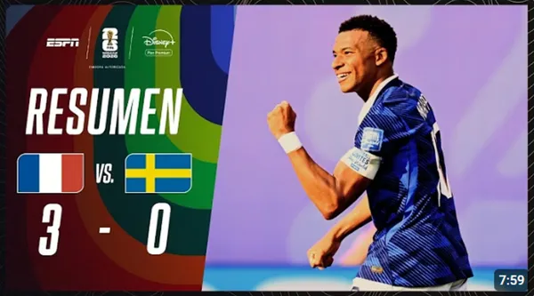 Francia aplastó a Suecia con un Mbappé imparable y se enfrentará con Paraguay en los octavos del Mundial 2026 – VIDEO