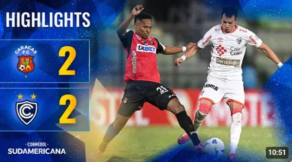 Caracas vs Cienciano Copa Sudamericana 2025