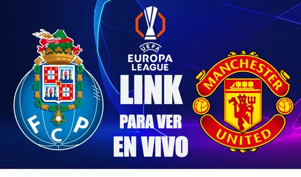 Porto vs Manchester United por la Europa League 2024 - Composicion: Cancha en Mancha