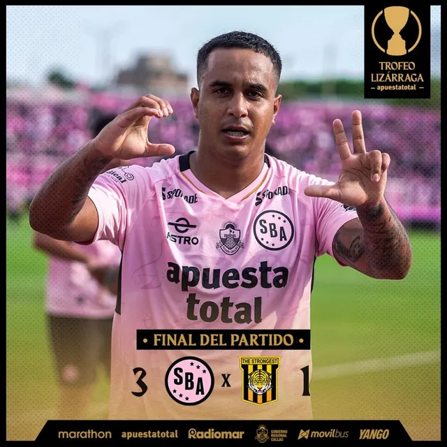 Final del encuentro Boys vs The Strongets &#8211; Fuente: Sport Boys