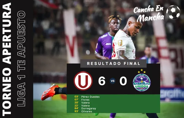 VIDEO RESUMEN: Universitario es el nuevo líder del Torneo Apertura tras arrollar a Comerciantes Unidos