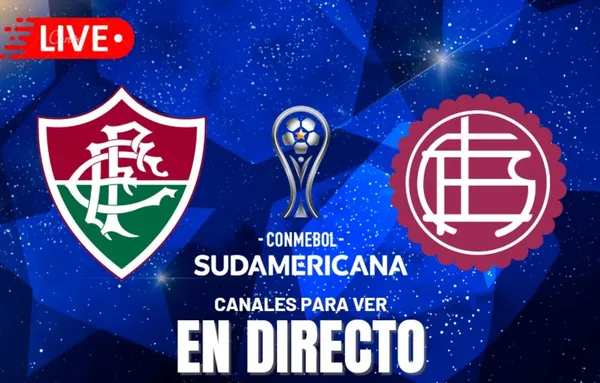 Fluminense vs. Lanús EN VIVO HOY desde el Maracaná por la vuelta de los cuartos de final de la Copa Sudamericana 2025