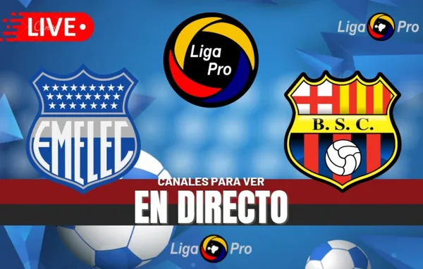 Emelec vs. Barcelona SC EN VIVO y EN DIRECTO HOY en el Clásico del Astillero por la LigaPro 2025