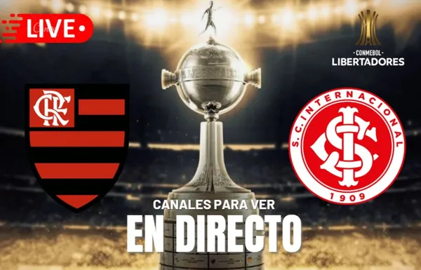 Flamengo vs. Internacional EN VIVO: duelo brasileño por los octavos de la Copa Libertadores 2025