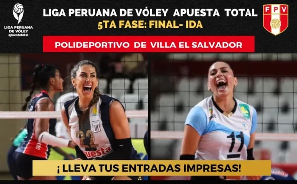 Alianza Lima vs Regatas Liga Peruana de Vóley 2025