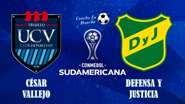 ¿A qué hora juegan César Vallejo vs. Defensa y Justicia?: Dónde ver el encuentro por la Copa Sudamericana 2024