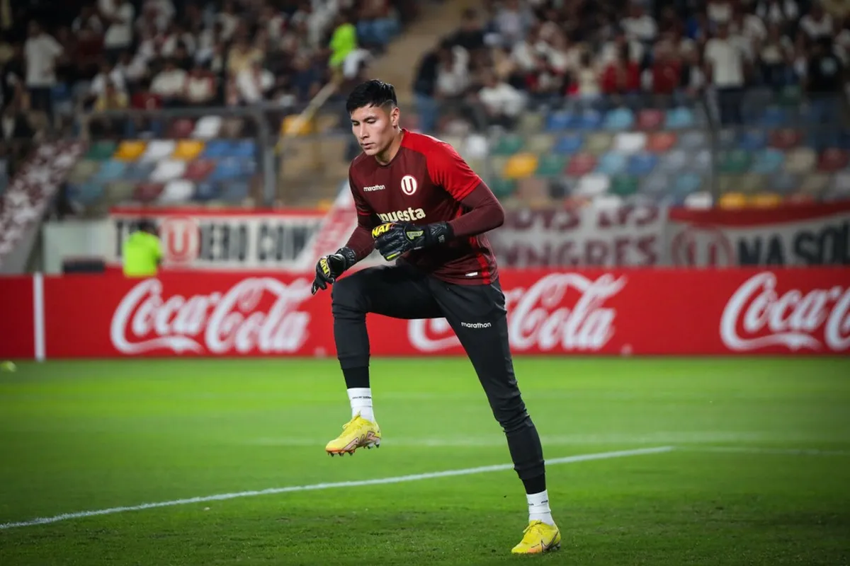 Diego Romero, guardameta de Universitario 2024