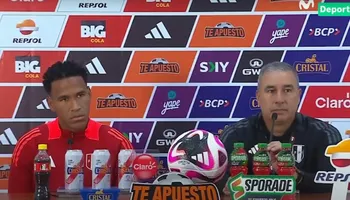 Leonardo Martins y Pedro Gallese en conferencia de prensa tras el amargo empate contra Colombia – VIDEO