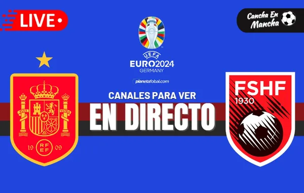 España vs Albania EN VIVO y EN DIRECTO: Horarios, pronósticos y canales para ver la Eurocopa 2024