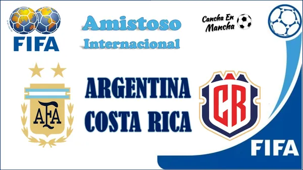 ¿A qué hora juegan Argentina vs. Costa Rica y dónde ver el amistoso internacional?