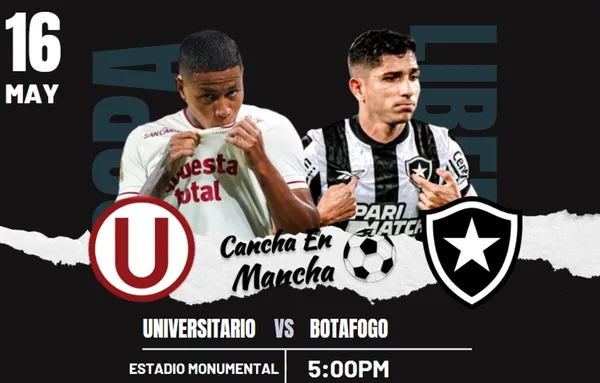 ¿Dónde ver EN VIVO y EN DIRECTO Universitario vs. Botafogo por Copa Libertadores?