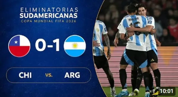Chile vs Argentina Eliminatorias al Mundial 2026