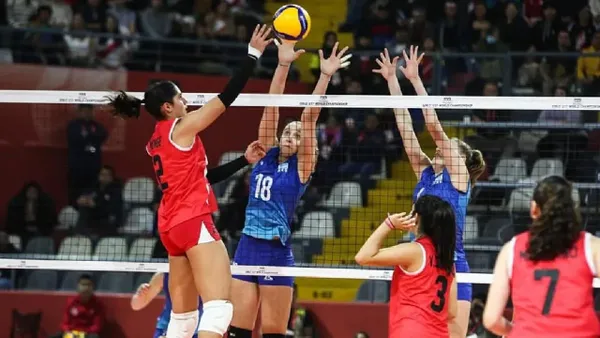 Perú cayó ante Argentina 3-1 en el sudamericano de vóley sub-19 pero aún puede clasificar al mundial