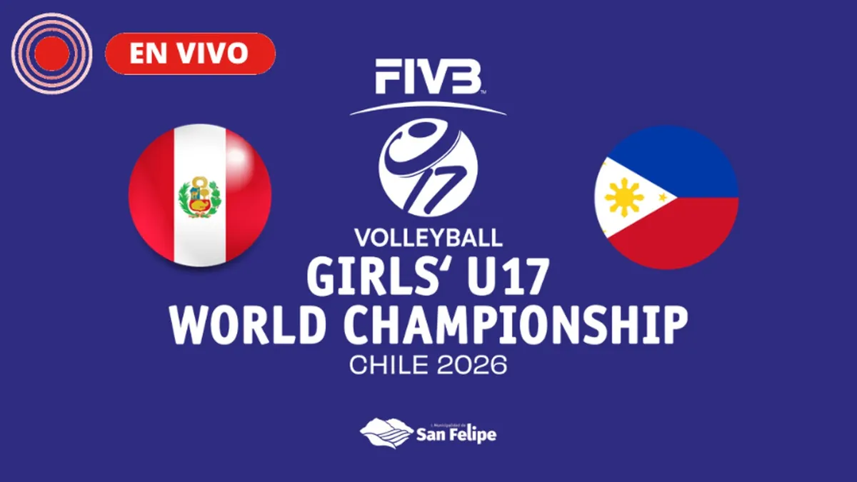 Perú vs Filipinas Mundial de Vóley sub 17 2026
