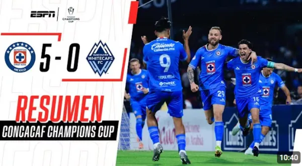 Cruz Azul vs Vancouver Whitecaps Concachampions 2025
