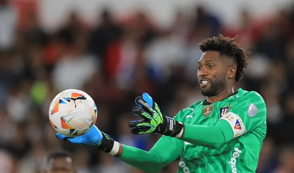 Alexander Domínguez, actual portero de LDU de Quito