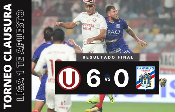 Sale el campeón: Universitario aplastó al Manucci por la fecha 1 del Torneo Clausura – VIDEO