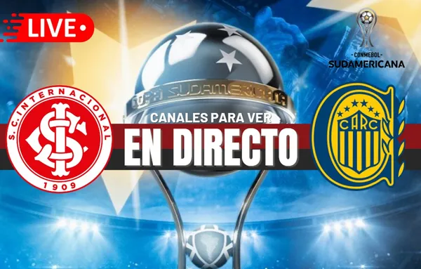 Internacional vs. Rosario Central EN VIVO: Horario, pronóstico y canales para ver la Copa Sudamericana