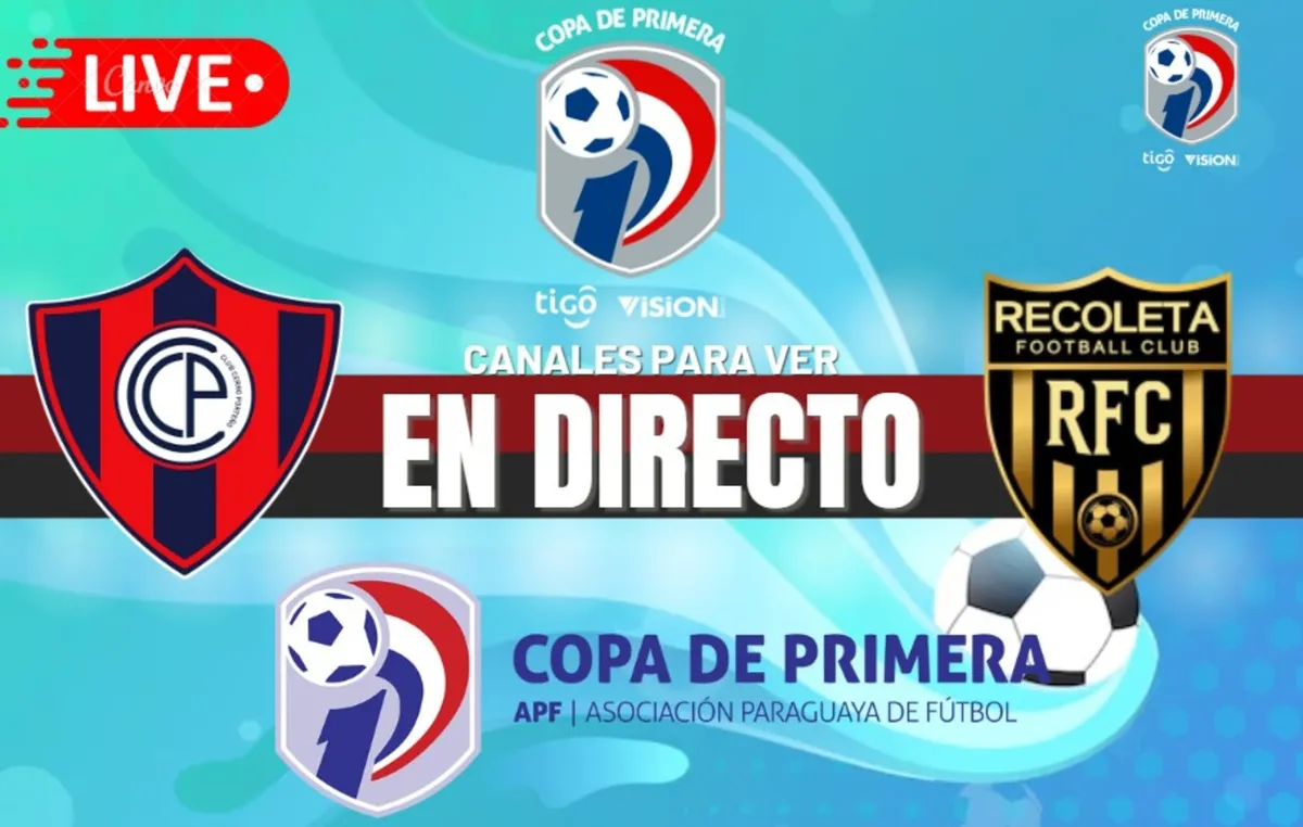 Cerro Porteño vs Recoleta Liga de Paraguay 2025