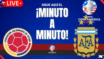 Colombia vs. Argentina EN VIVO y EN DIRECTO: Sigue el minuto a minuto en la Gran Final de la Copa América 2024