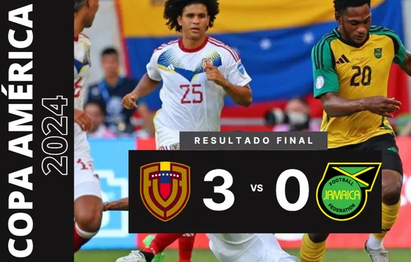 Venezuela vs. Jamaica: Goleada y liderato en la Copa América 2024 – VIDEO