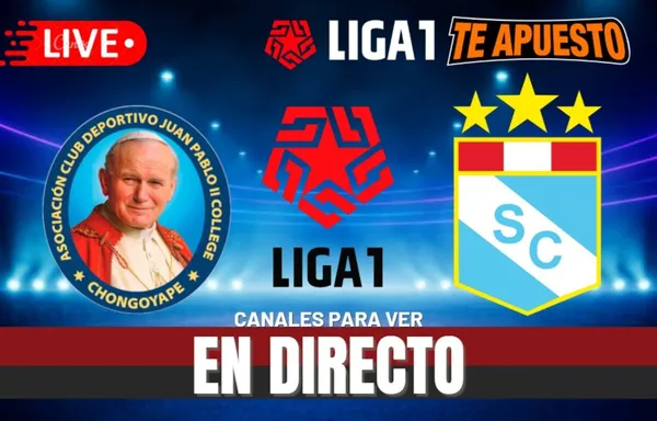 Juan Pablo II vs. Sporting Cristal EN VIVO: fecha, hora y canal por la fecha 10 del Torneo Clausura 2025