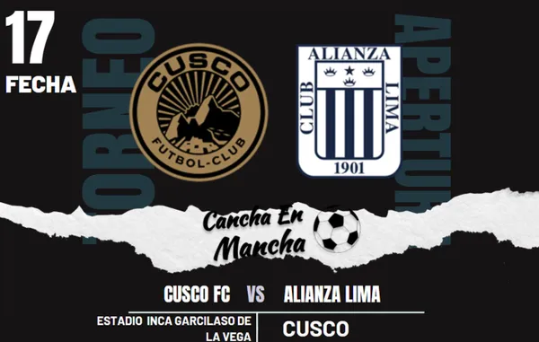 ¿A qué hora juegan Alianza Lima vs. Cusco FC? Dónde ver el choque por el Torneo Apertura