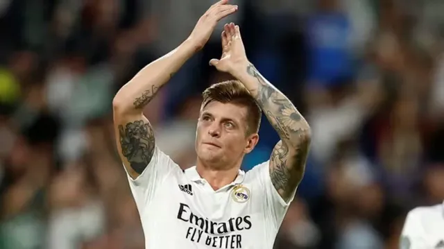 Toni Kroos ovacionado en el Bernabéu &#8211; Foto: Real Madrid