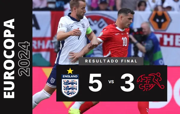 Inglaterra a semifinales de la Eurocopa tras vencer por penales a Suiza – VIDEO