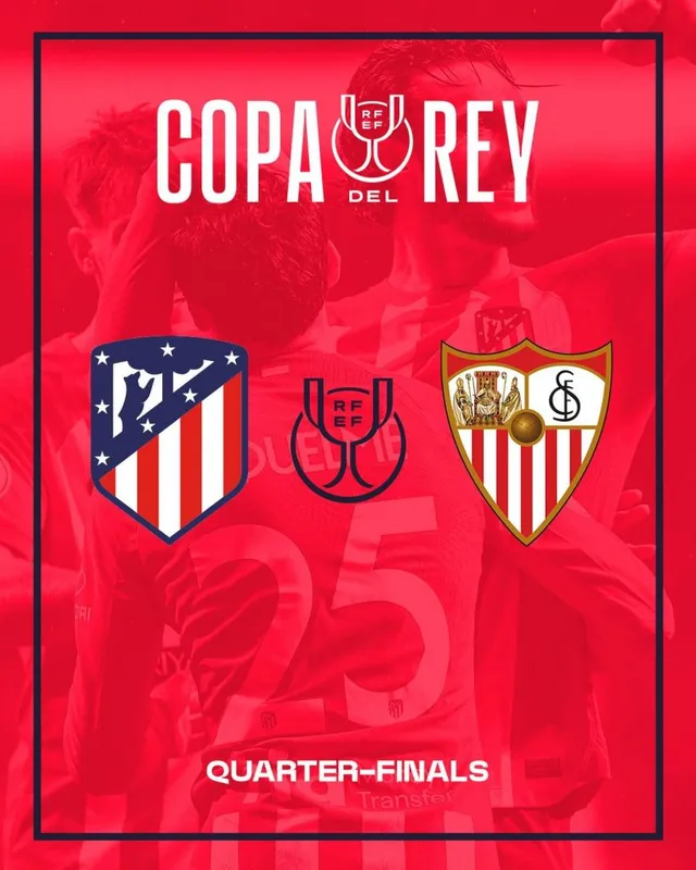 Atlético Madrid vs Sevilla &#8211; Fuente: Atlético Madrid 