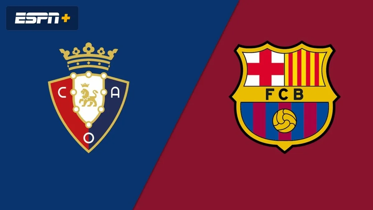 Osasuna vs Barcelona LaLiga 2025/26