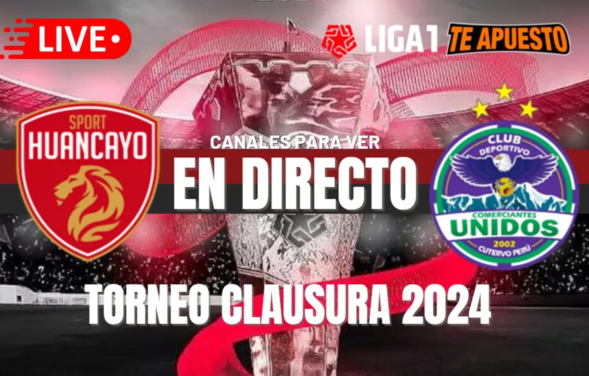 Sport Huancayo vs. Comerciantes Unidos EN VIVO: Horarios y canales para ver el encuentro por el Torneo Clausura