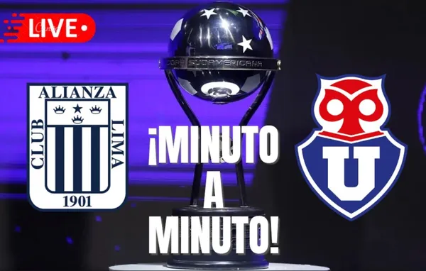 Alianza Lima vs. U de Chile EN VIVO y EN DIRECTO minuto a minuto por la Copa Sudamericana 2025