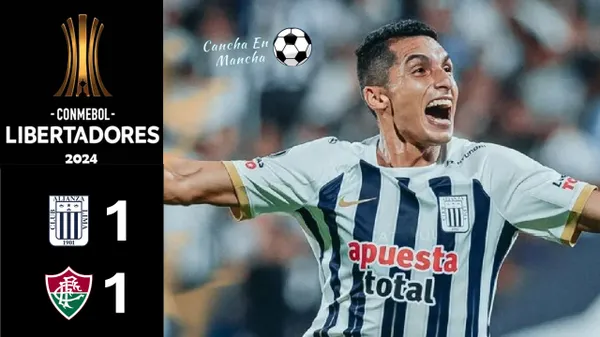 VIDEO RESUMEN: Alianza Lima no pudo tener el debut soñado y empató ante Fluminense por Copa Libertadores