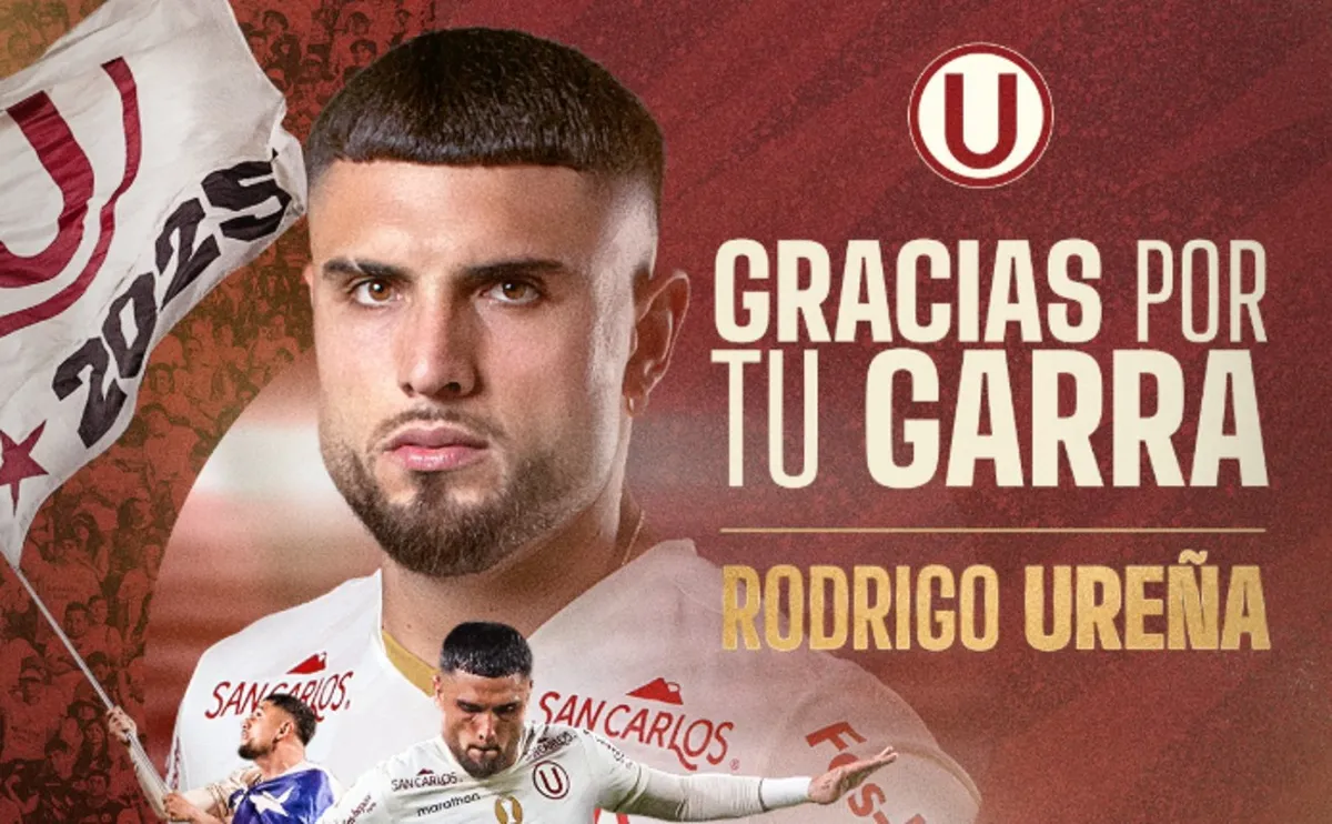 ¡Fin de ciclo! Rodrigo Ureña se despide de Universitario y continuará su carrera en Millonarios