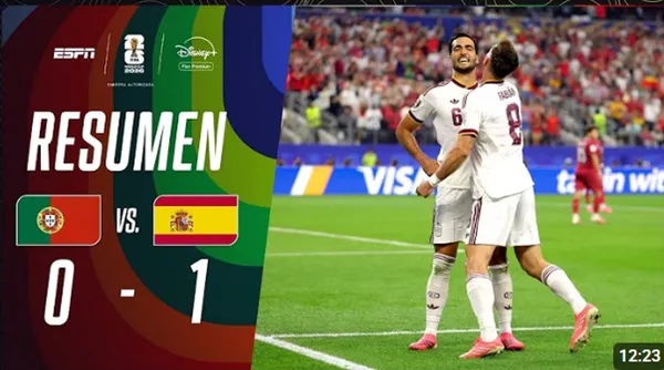 Adiós Cristiano Ronaldo: España venció 1-0 a Portugal y avanzó a cuartos del Mundial 2026 – VIDEO