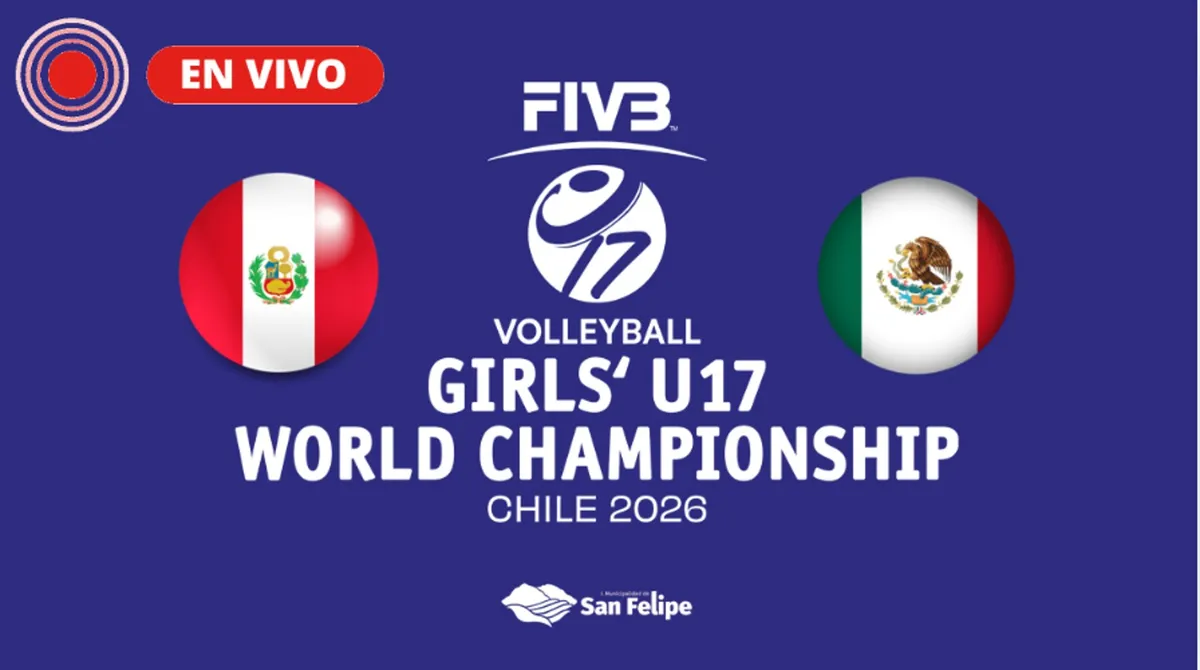 Perú vs México Mundial de vóley sub 17 2026