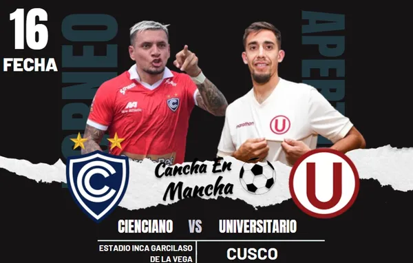 Universitario vs. Cienciano EN VIVO y EN DIRECTO vía L1 MAX por el Torneo Apertura
