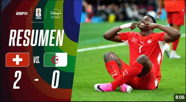 Suiza venció 2-0 a Argelia y clasificó con autoridad a los octavos de final del Mundial 2026 – VIDEO