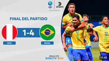 Perú vs Brasil sudamericano sub-