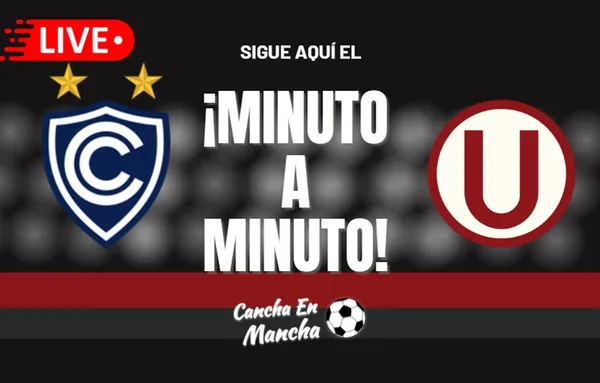 Universitario vs. Cienciano EN VIVO y EN DIRECTO minuto a minuto del duelo por el Torneo Apertura