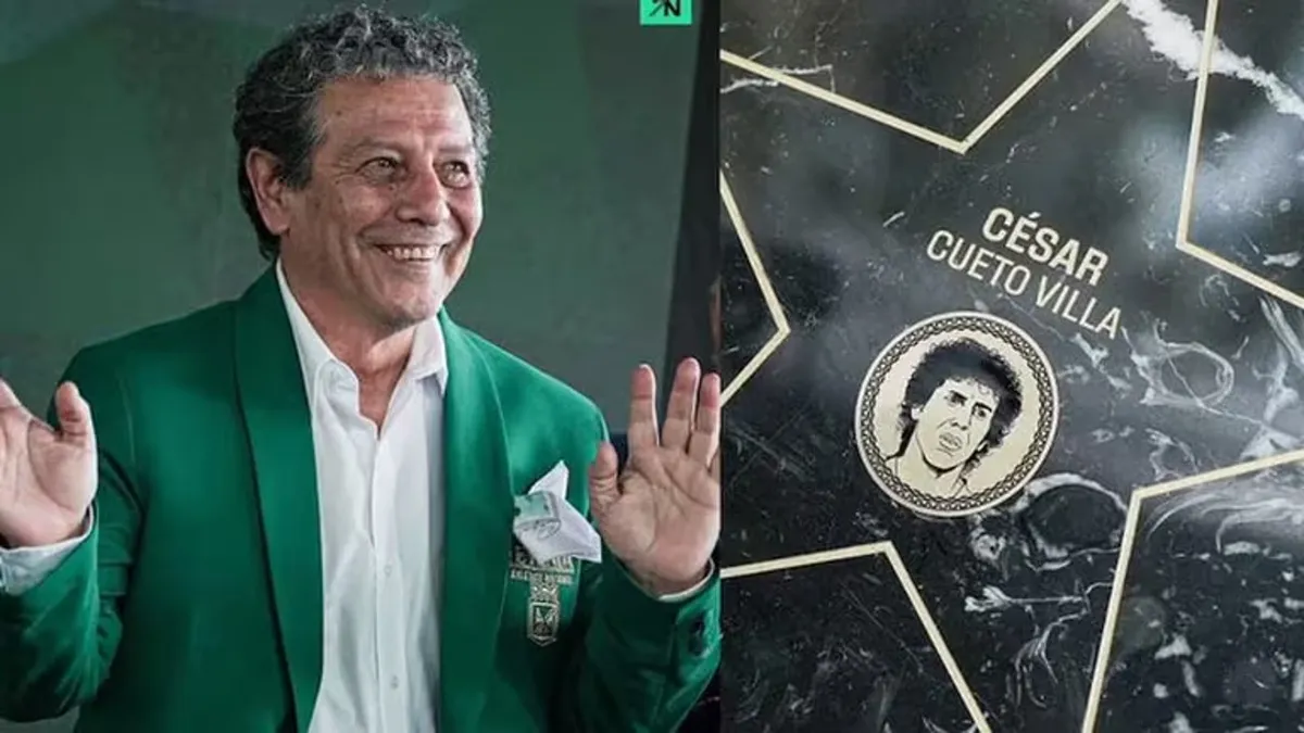 “El Poeta de la Zurda” fue incluido en el muro de LEYENDAS del Atlético Nacional de Medellín